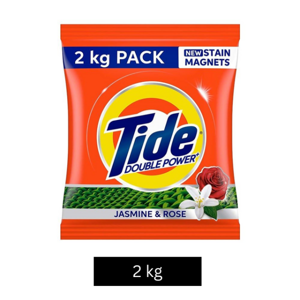 Tide Double Power Jasmine & Rose Detergent Powder