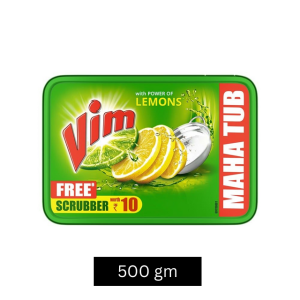 Vim Lemon Tub Dishwashing Tub (500 g)