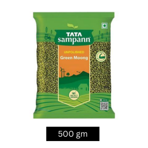 Tata Sampann Unpolished Green Moong (Sabut) Whole Dal