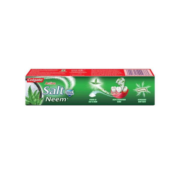 Colgate Active Salt with Neem Toothpaste - 200 g - Image 2