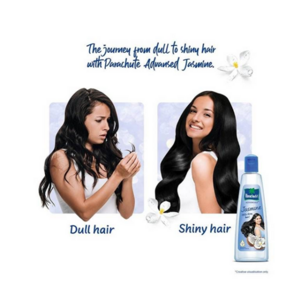 Parachute Advansed Jasmine Coconut Hair Oil 300 ml - Image 2