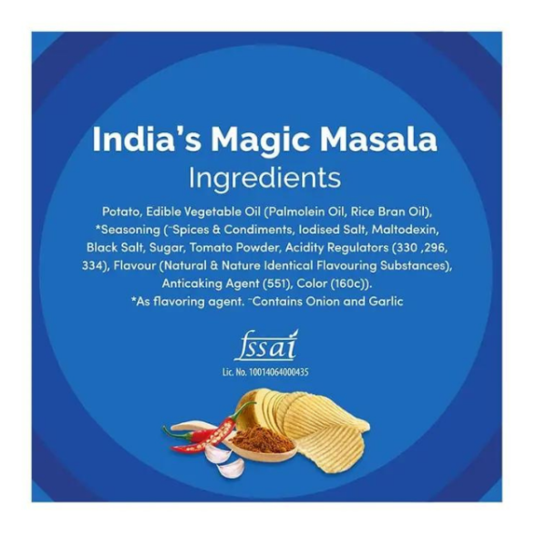 Lay's India's Magic Masala Potato Chips (40 g) - Image 3