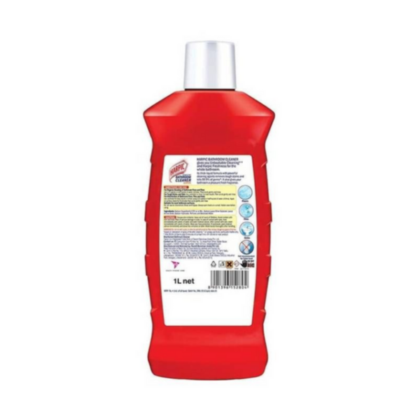 Harpic Disinfectant Liquid Bathroom Cleaner (Lemon) - Image 2