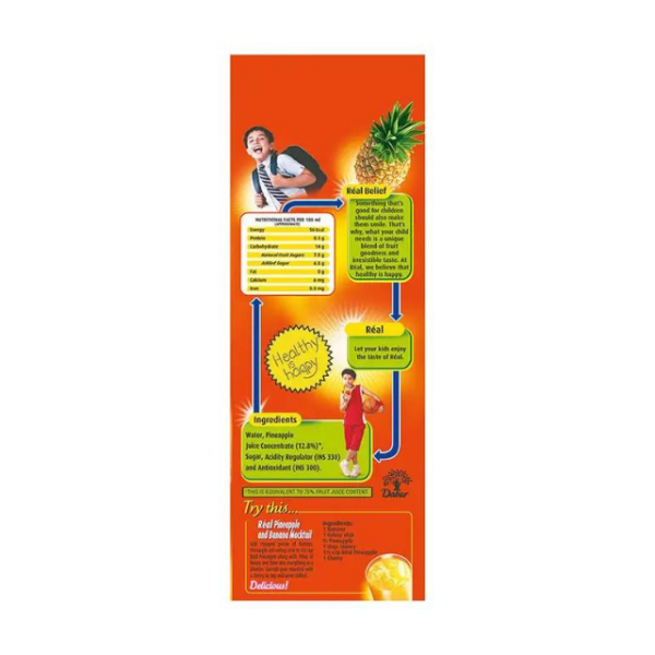 Real Fruit Power Pineapple Juice - Image 3