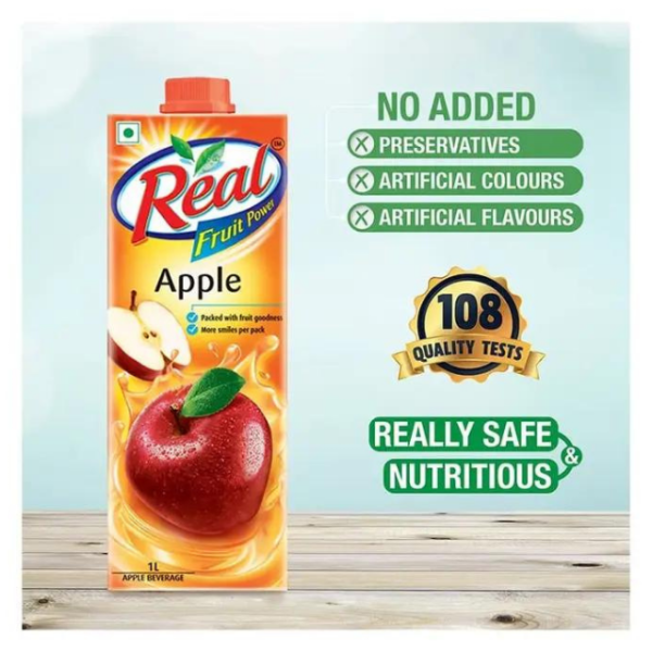 Real Fruit Power Apple Juice 1 l - Image 5