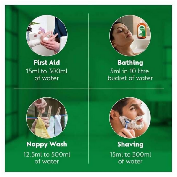 Dettol Surface Disinfection & Personal Hygiene Antiseptic Liquid - Image 7