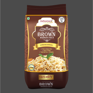 patanjali brown basmati rice 1kg